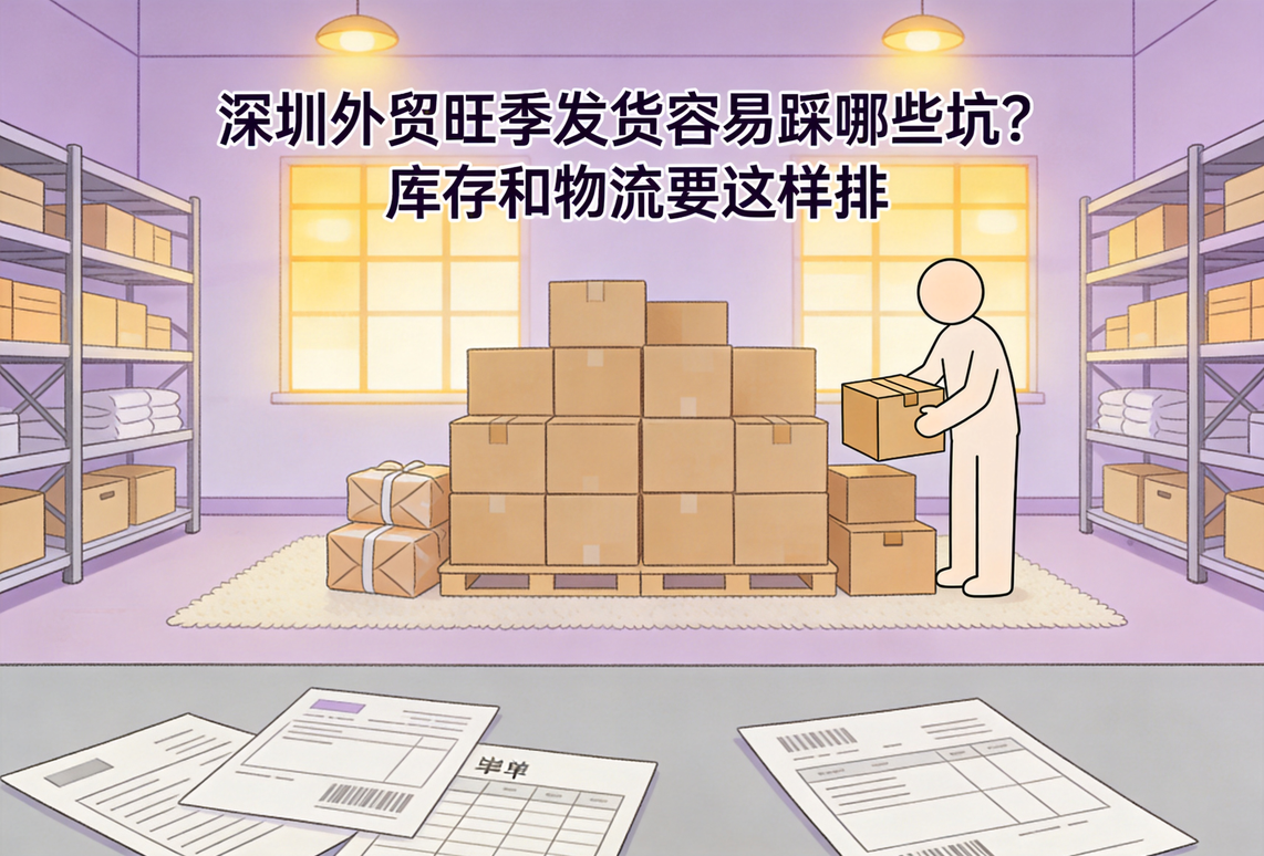 深圳外贸旺季发货